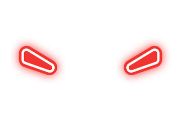 Obraz premium eyes neon light effect