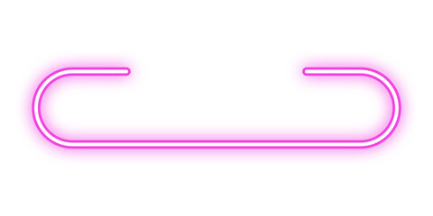 rectangle neon frame