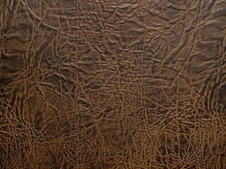 Leather texture closeup background.
