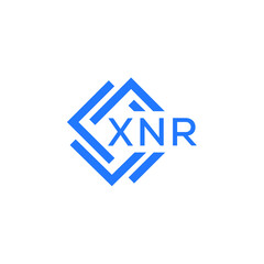 XNR technology letter logo design on white  background. XNR creative initials technology letter logo concept. XNR technology letter design.
