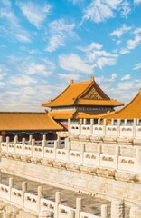 Fototapeta premium The Forbidden City in Autumn