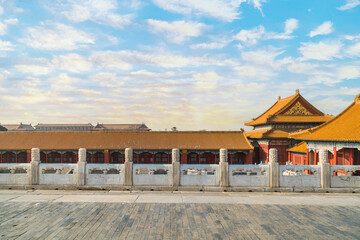 The Forbidden City in Autumn