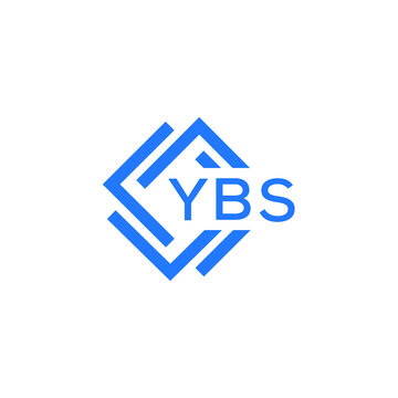 YBS technology letter logo design on white  background. YBS creative initials technology letter logo concept. YBS technology letter design.