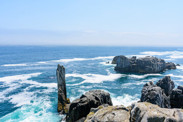 三陸海岸　巨釜半造
