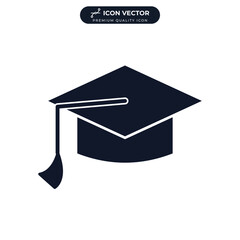education icon symbol template for graphic and web design collection logo vector illustration