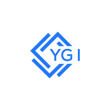 YGI technology letter logo design on white  background. YGI creative initials technology letter logo concept. YGI technology letter design.
