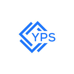 YPS technology letter logo design on white  background. YPS creative initials technology letter logo concept. YPS technology letter design.
