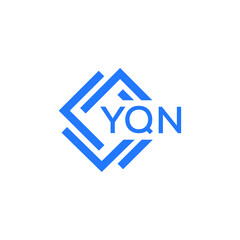 YQN technology letter logo design on white  background. YQN creative initials technology letter logo concept. YQN technology letter design.

