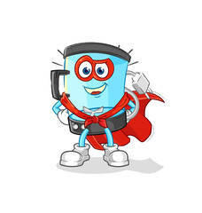 blender heroes vector. cartoon character