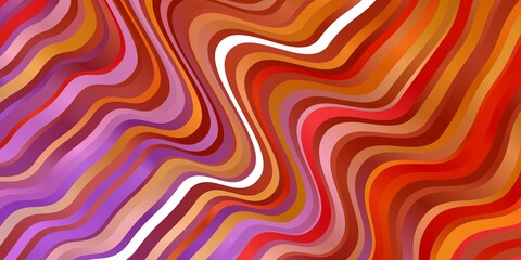 Light Blue, Yellow vector pattern with lines.