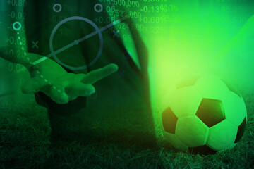 football with formation plan, soccer manager strategy and tactic, live score and online betting