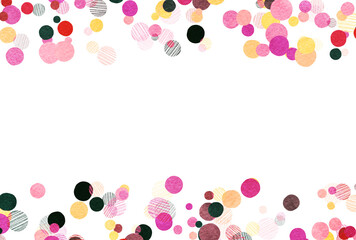 背景素材_色鉛筆_ピンク