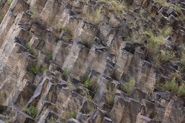 Symphony of Stones is an unusual geological formation located near the village of Garni