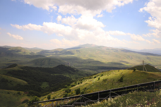 View from the ski resort near Jermuk, Armenia