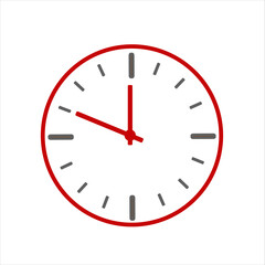 clock icon vector design template