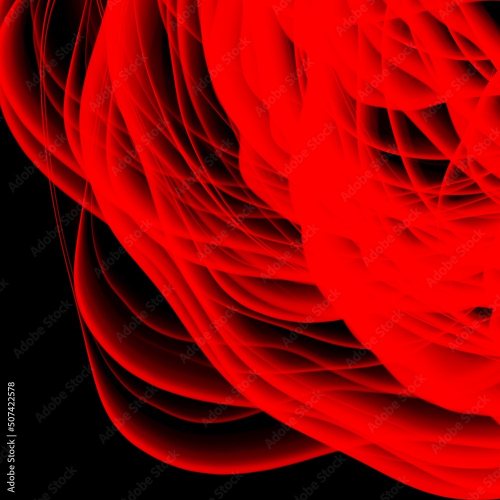 Poster abstract fractal background