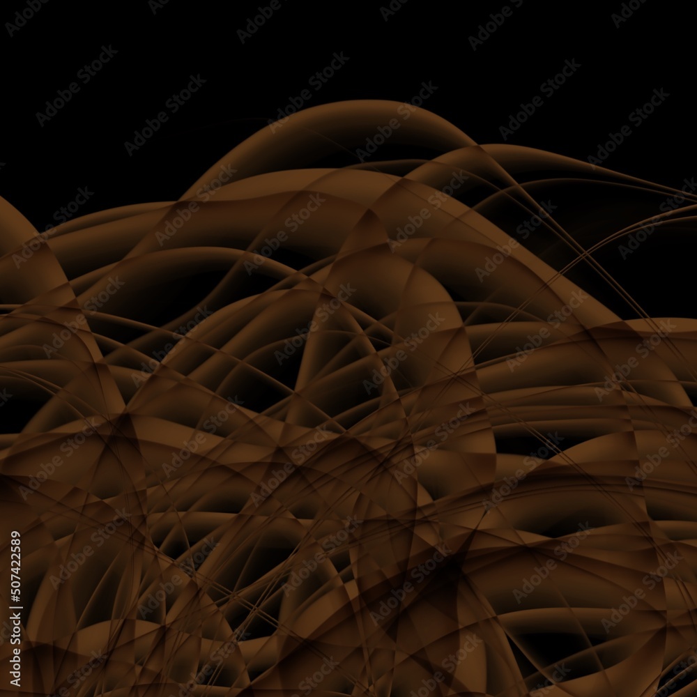 Poster abstract fractal background