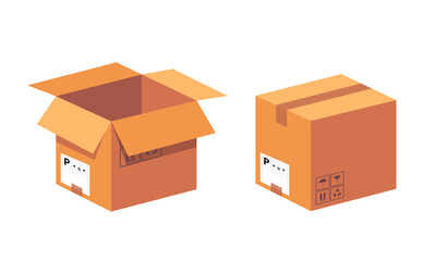Fototapeta premium Carton Box