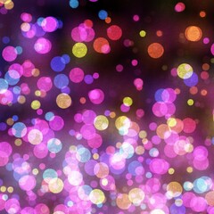 abstract background with bokeh