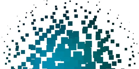 Light BLUE vector texture in rectangular style.