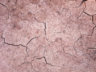 The ground has cracks in the top view for the background