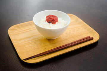 梅干しご飯