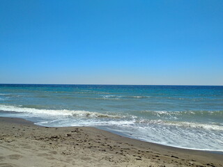 beach and sea
