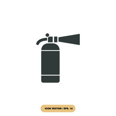 Fire extinguisher icons  symbol vector elements for infographic web