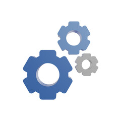 3D Rendering Illustration Setting Sign Photo HD