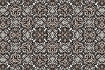 Unique background for wrappings paper, wallpaper, textile and surface design. Creative seamless pattern. Collage.