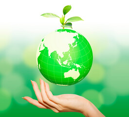 エコロジー　サステナブル　環境技術　SDGsイメージ