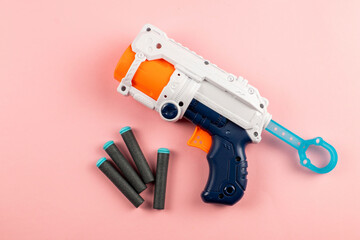 children's toy gun with bullets