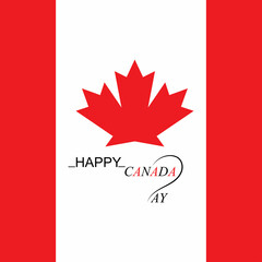 CANADA DAY VECTOR ICON BACKGROUND