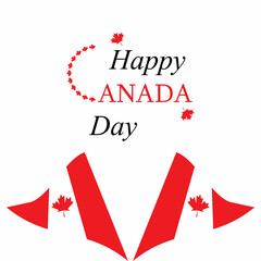 CANADA DAY VECTOR ICON BACKGROUND