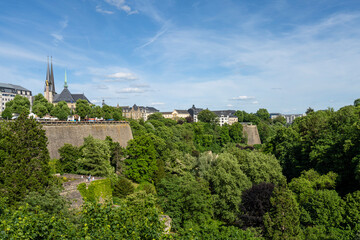 Fototapeta na wymiar Pétrusse Casemates in Luxembourg