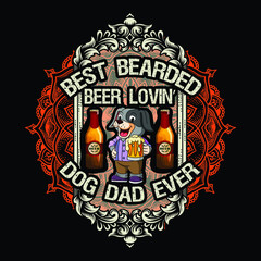 Happy father's day t shirt design