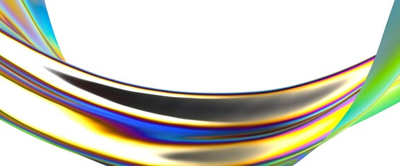 Obraz premium Abstract line fluid colors backgrounds. Trendy Vibrant Fluid Colors. 3d render