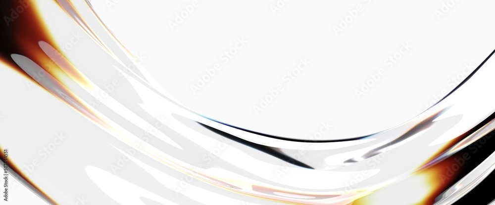 Poster abstract line fluid colors backgrounds. trendy vibrant fluid colors. 3d render