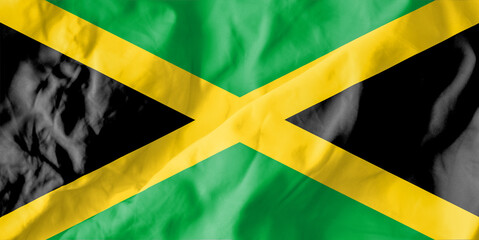 Flag of Jamaica. State, national Flag of Jamaica.