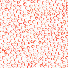 Watercolor seamless texture circles drawn by hand