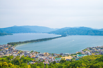 Obraz premium 日本三景 天橋立 風景 