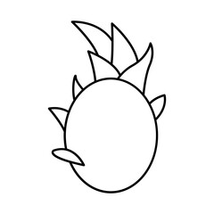 Fototapeta premium food and fruit icon