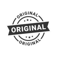 Original stamp sticker icon vector design