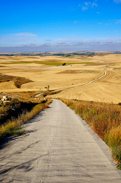 View of the spanish mesetas