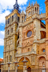 Fototapeta na wymiar Astorga Cathedral