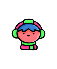 Character design with Halloween theme