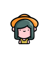 Character design with Halloween theme