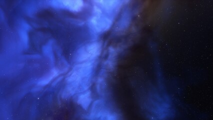 bright nebula, nebula in space, majestic red-purple nebula, beautiful space background 3D render