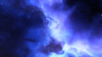 bright nebula, nebula in space, majestic red-purple nebula, beautiful space background 3D render