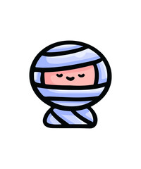 Character design with Halloween theme